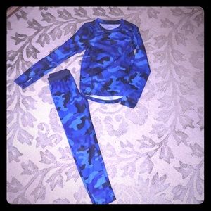 Camo thermal/ base layer 2 piece set